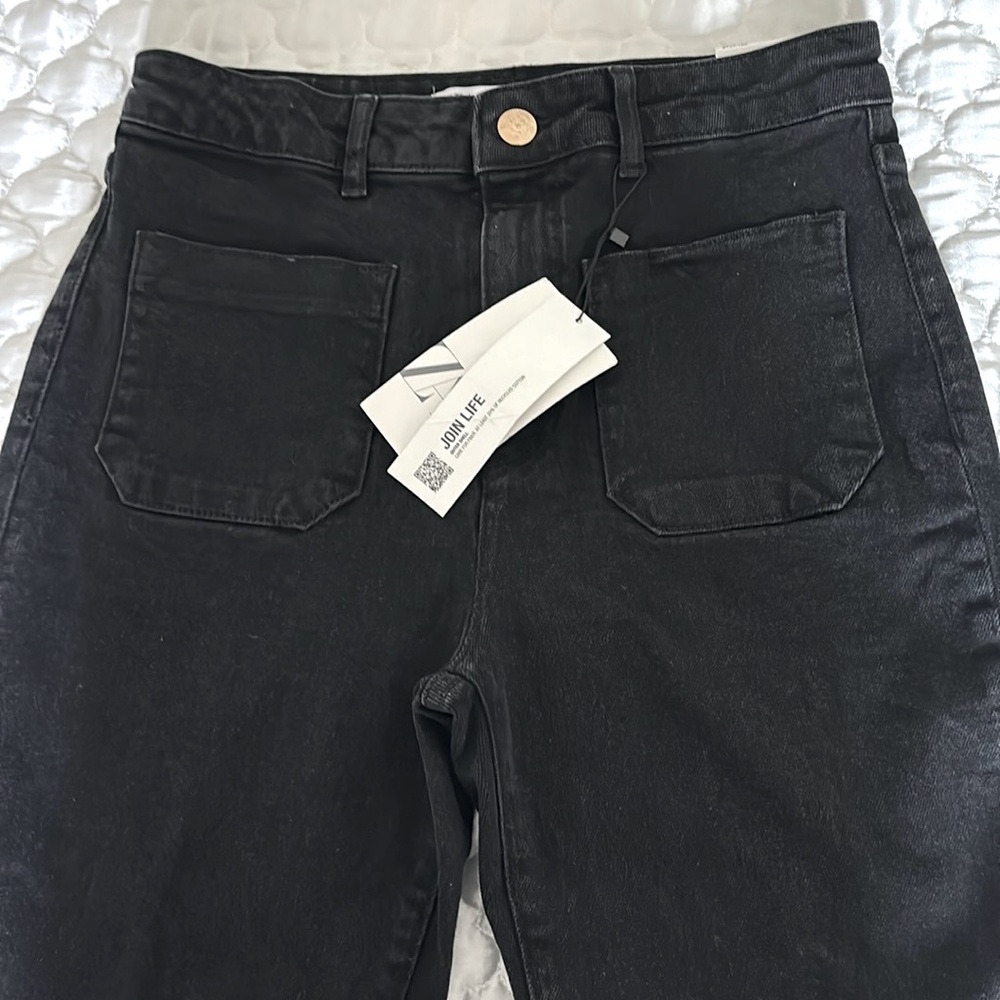 Zara front pocket jeans